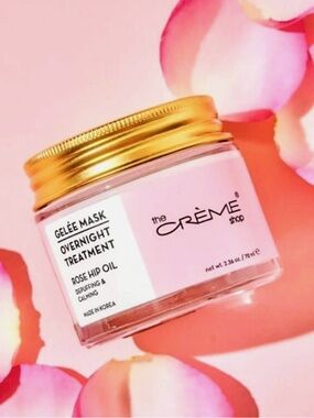 The Creme Shop Gelee Mask Overnight Treatment Rose Hip Oil